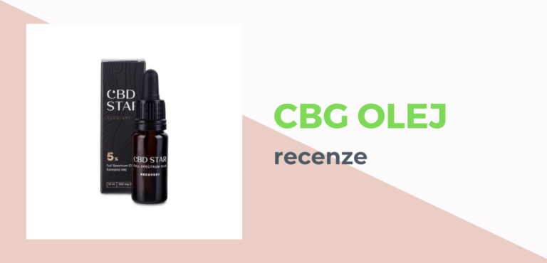 [recenze] cbdstar.cz: CBG „recovery“ olej – 5 %