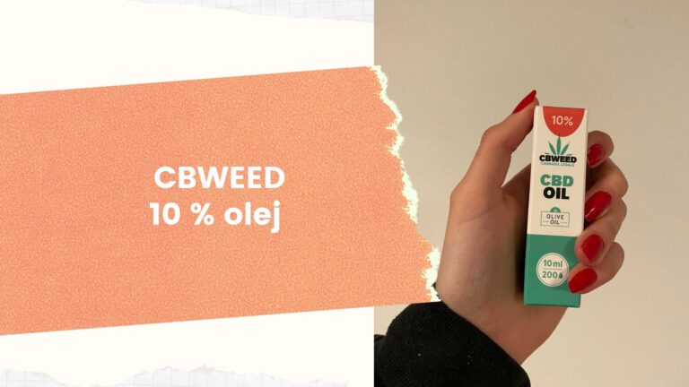 CBWEED [RECENZE] 10 % CBD olej