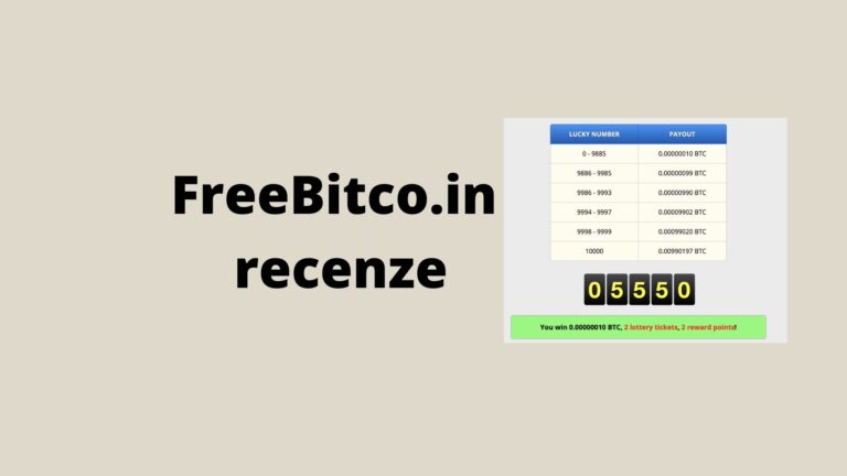Bitcoin zdarma – Recenze Freebitcoin